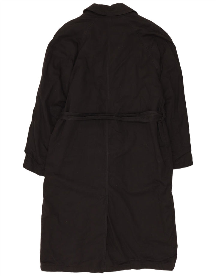 Мужской плащ Raybest UK 38, средний черный хлопок, черный