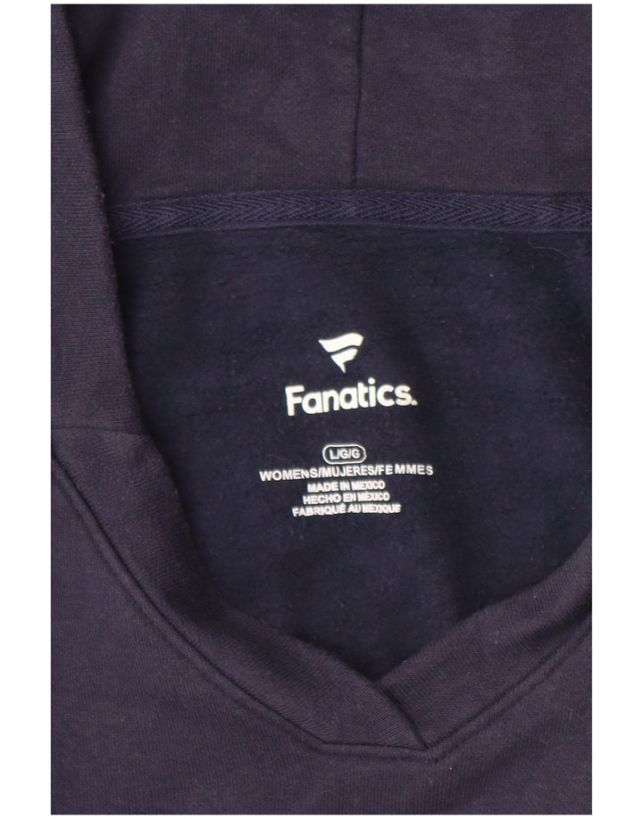 Женский джемпер с капюшоном FANATICS Chicago Bears с рисунком UK 16, большой темно-синий