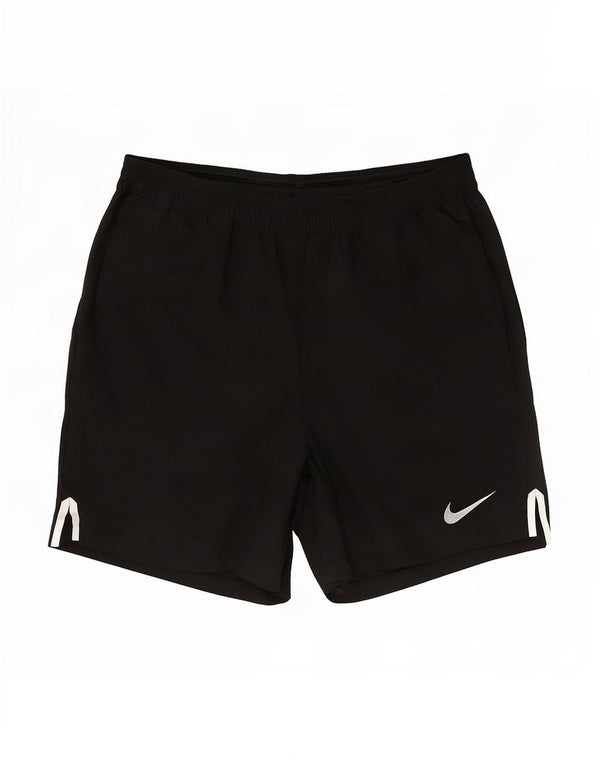 Мужские спортивные шорты Nike Dri Fit, большие черные, полиэстер