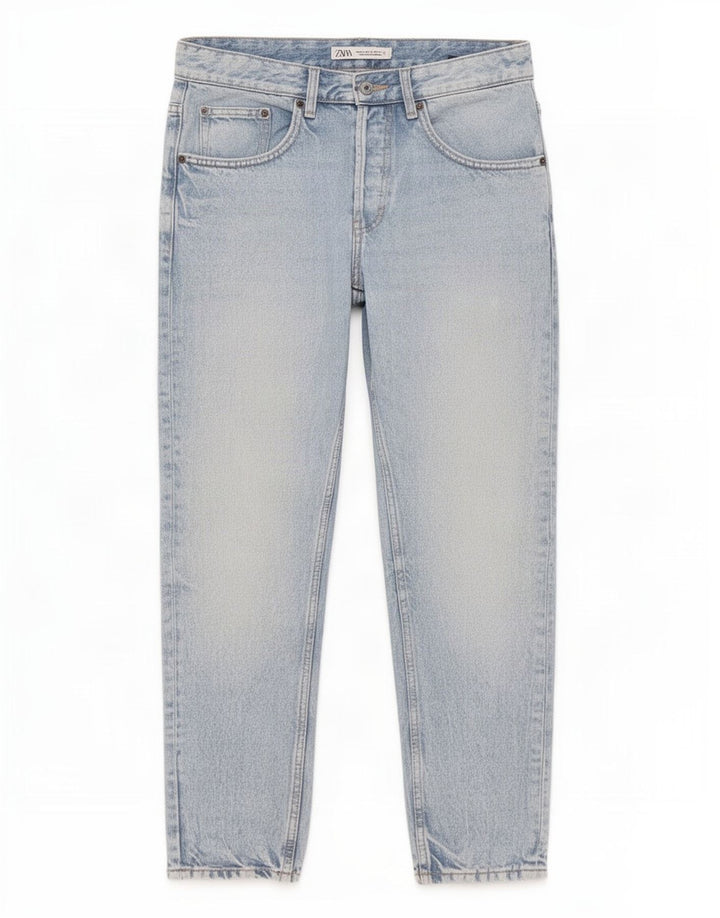 Мужские укороченные джинсы Zara EU 40 Medium W31 L26 синие