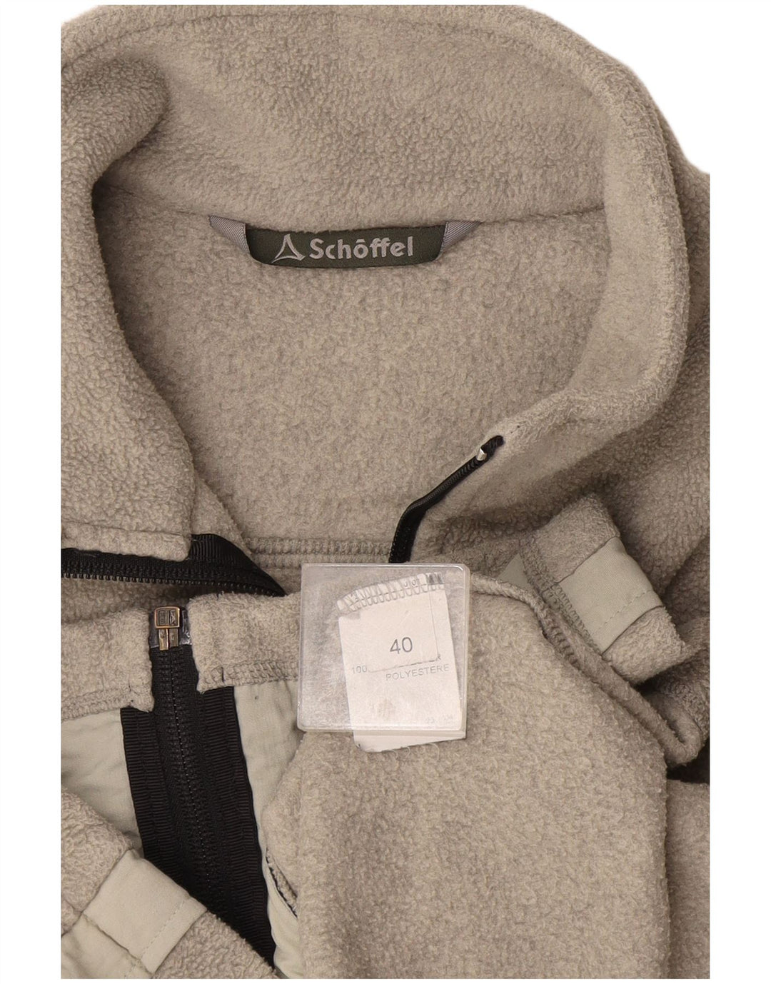 Женский флисовый жилет Schoffel EU 40, полиэстер среднего серого цвета