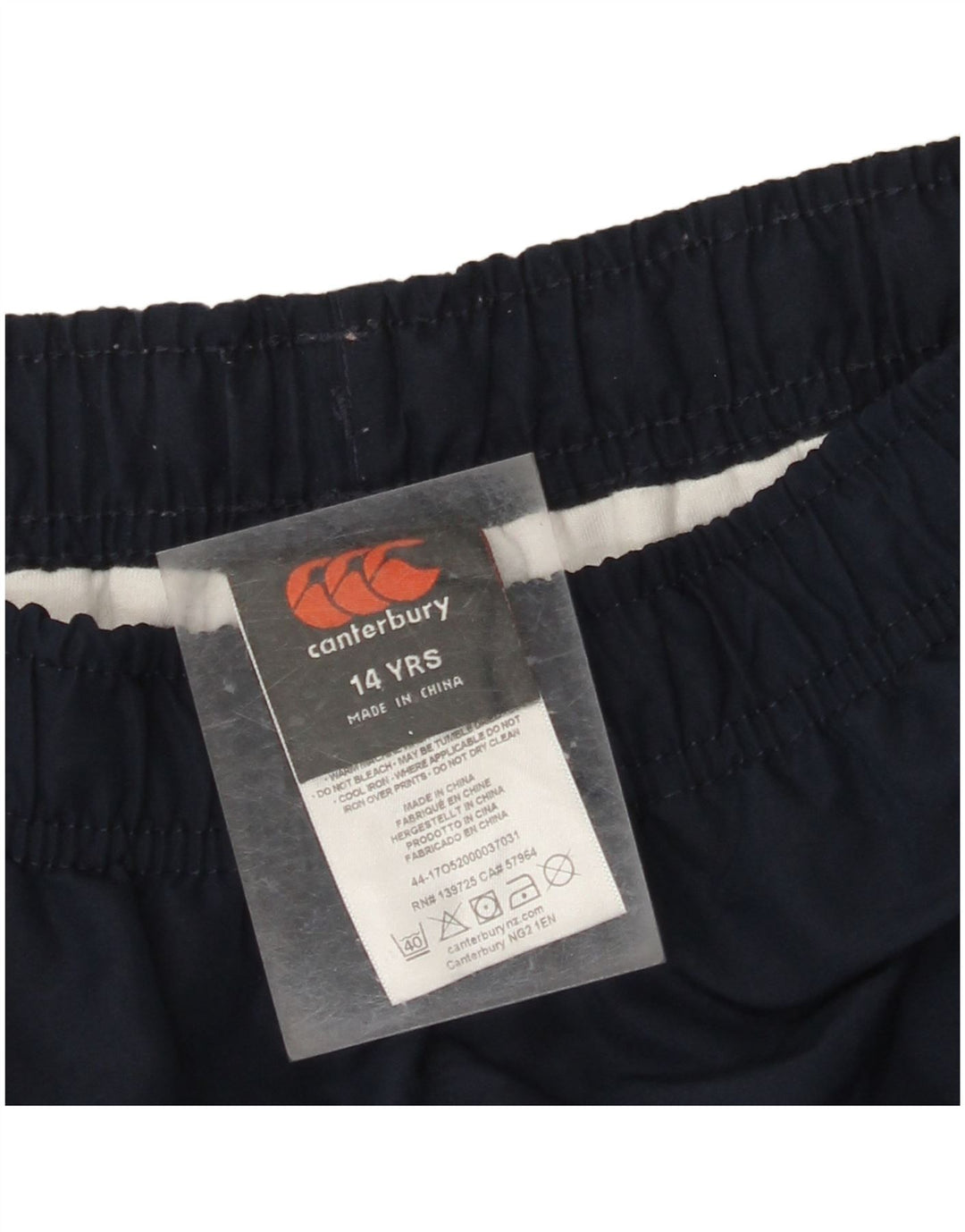 CANTERBURY Брюки-ветровки с графическим рисунком для девочек 13–14 лет, темно-синие