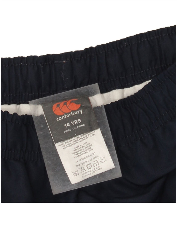 CANTERBURY Брюки-ветровки с графическим рисунком для девочек 13–14 лет, темно-синие