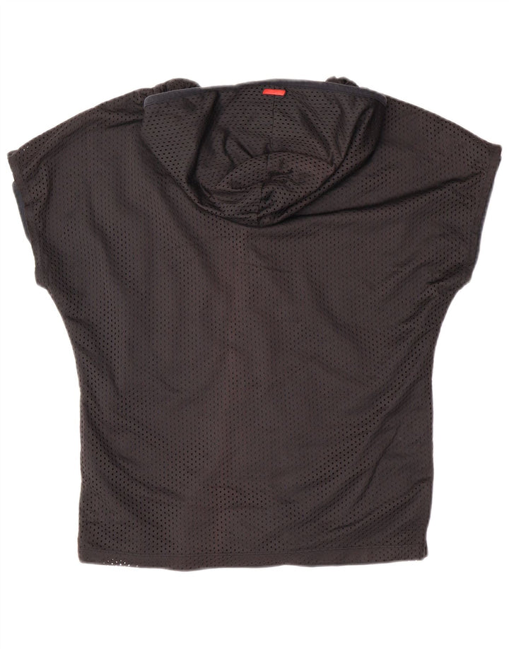 Женский спортивный костюм с капюшоном и короткими рукавами Puma UK 10, маленький черный