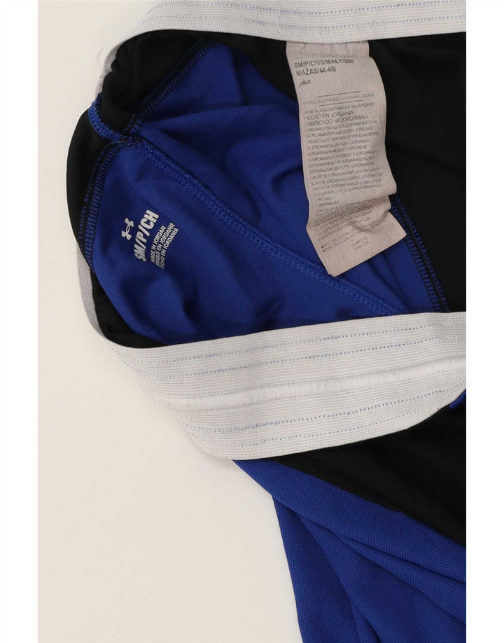 Мужские спортивные шорты Under Armour, маленькие синие, полиэстер с цветными блоками