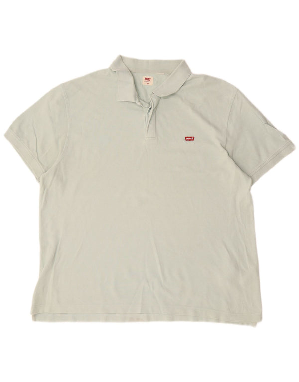 Мужская рубашка-поло Levi's 2XL, зеленый хлопок