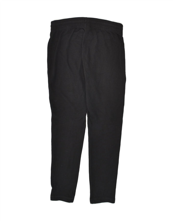 CHAMPION Womens Tracksuit Trousers UK 12 Medium Black Cotton Vintage Champion and Second-Hand Champion from Messina Hembry 
