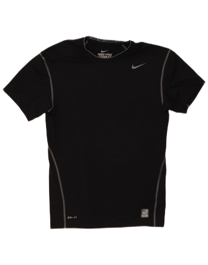 Мужская компрессионная футболка Nike Top XL, черный полиэстер