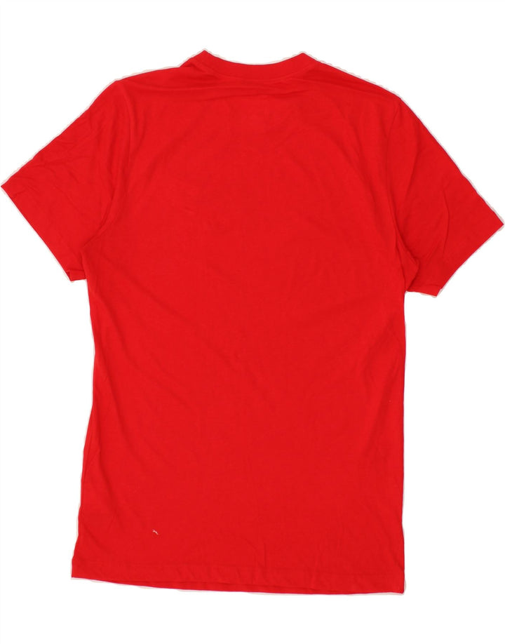 NIKE Mens T-Shirt Top Small Red Cotton Vintage Nike and Second-Hand Nike from Messina Hembry 