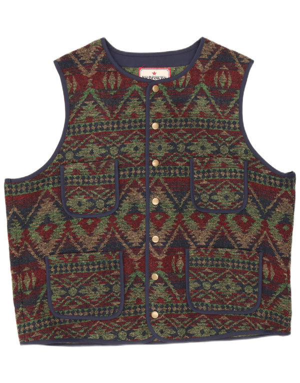 Мужской жилет JOE BROWNS XL разноцветный Fair Isle
