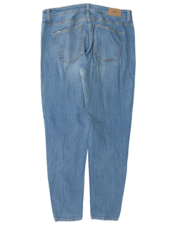 Женские узкие джинсы Zara EU 40 Medium W30 L29 Синие, хлопок