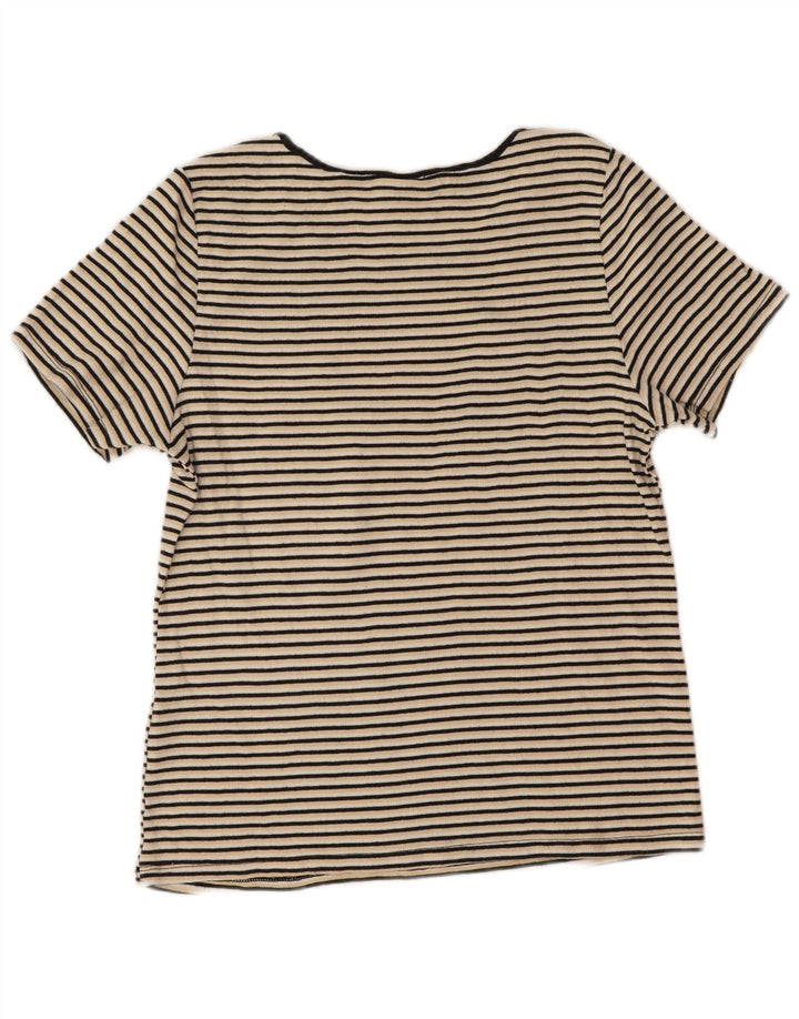 Женская футболка Levi's Top UK 18 XL в разноцветную полоску