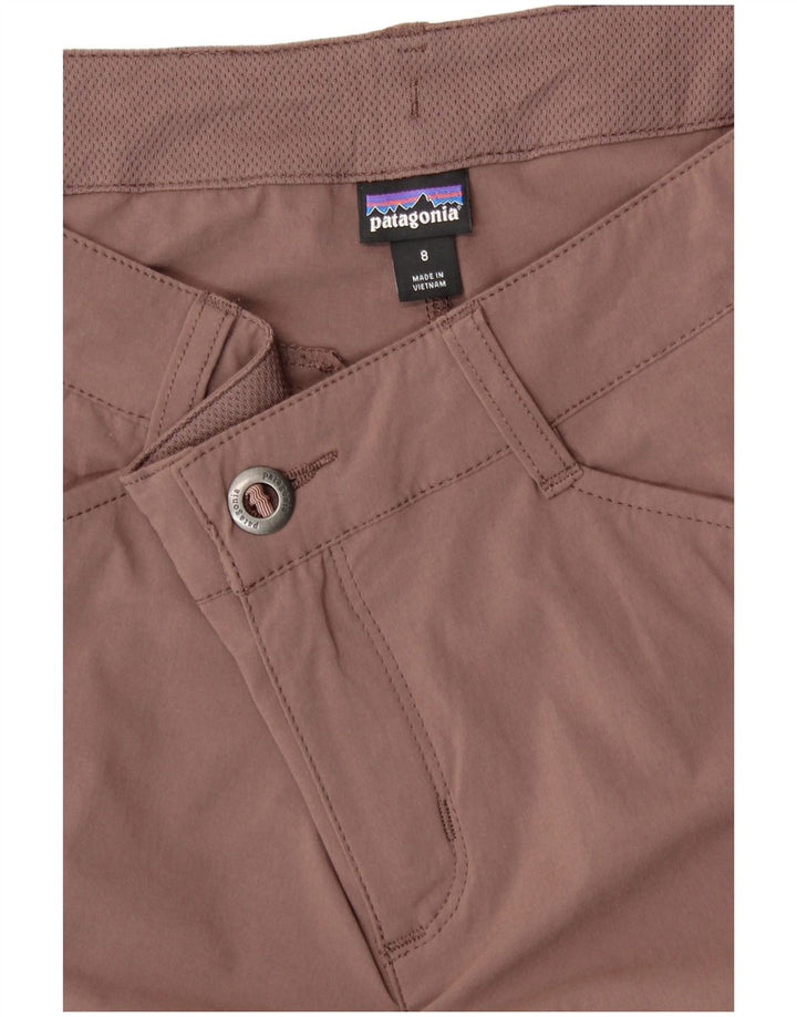 Женские брюки карго Patagonia US 8 Medium W30 L29 Коричневые полиамидные