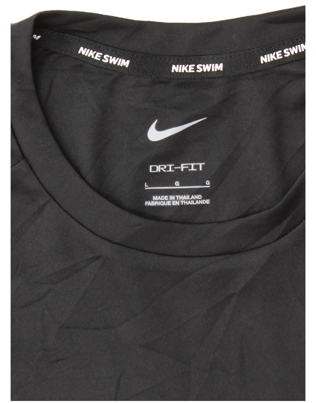 Мужской топ NIKE Dri Fit с длинным рукавом, большой черный