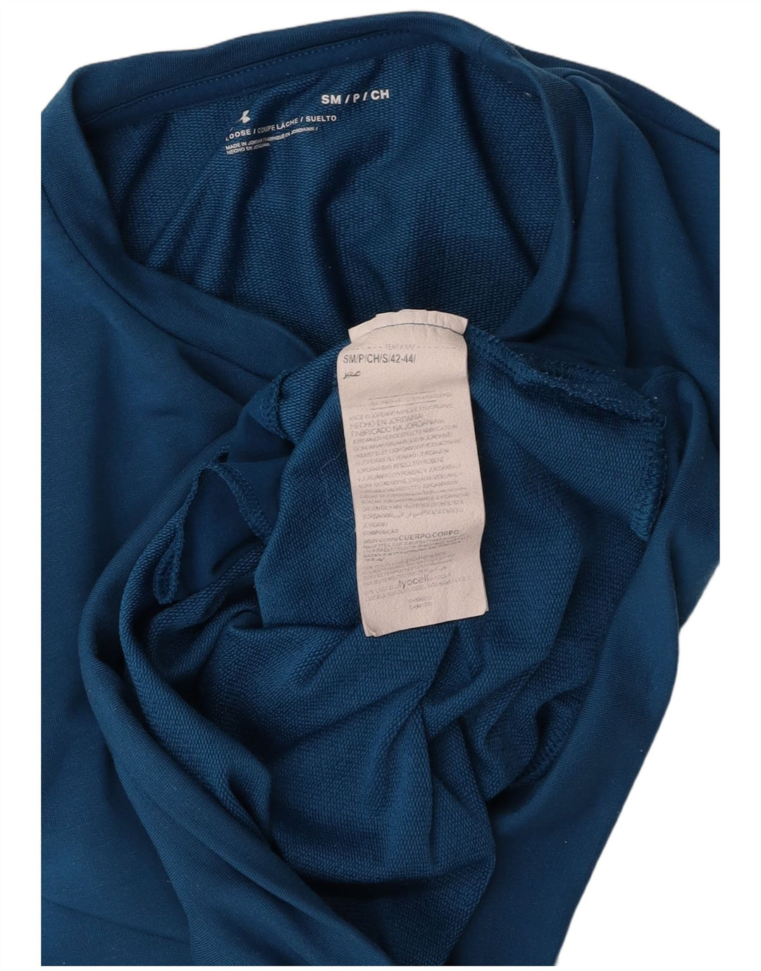 Женский укороченный свитшот свободного кроя UNDER ARMOR, UK 10, маленький синий