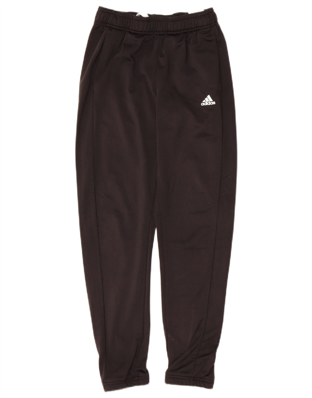 ADIDAS Girls Tracksuit Trousers 11-12 Years  Black Polyester