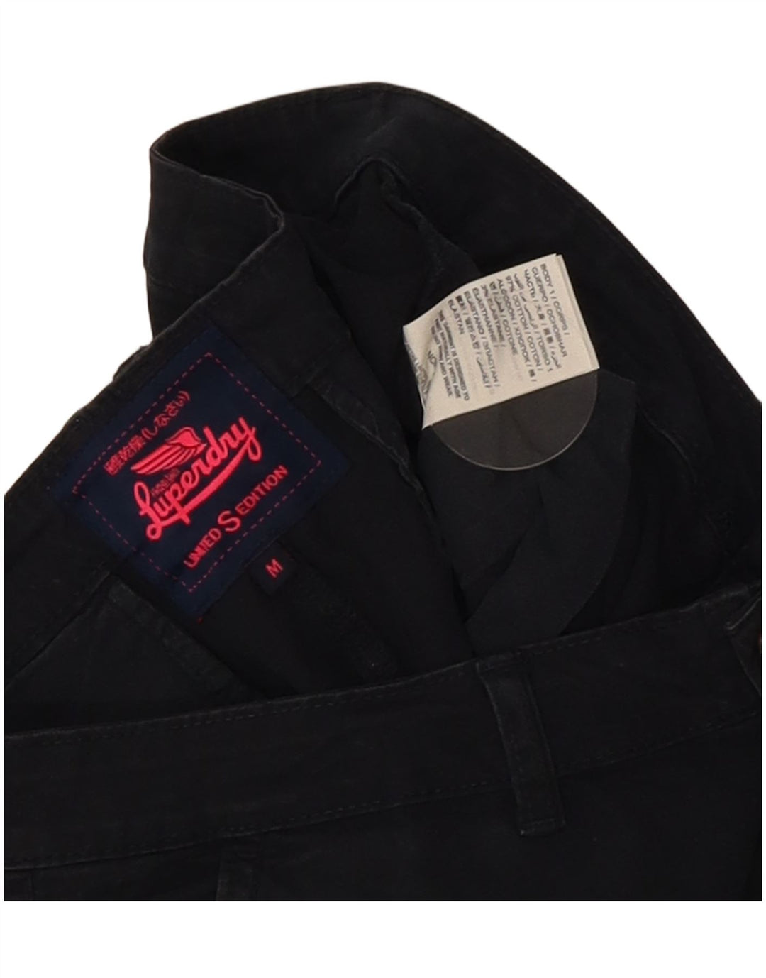 Женские шорты чинос Superdry Medium W30 Темно-синие, хлопок