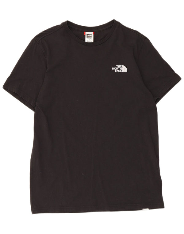 Мужская футболка The North Face из хлопка среднего размера, черная