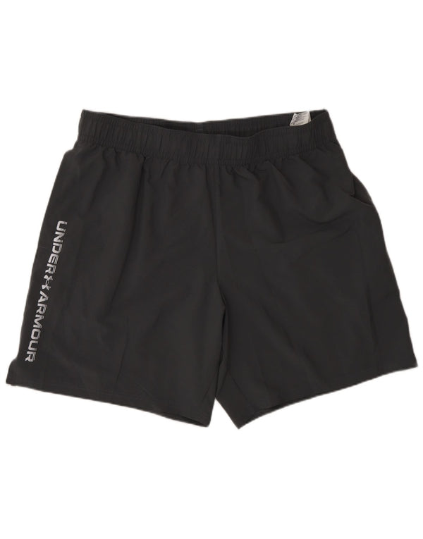 Мужские спортивные шорты Under Armour Regular, серый полиэстер, размер XL