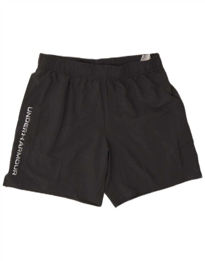 Мужские спортивные шорты Under Armour Regular, серый полиэстер, размер XL