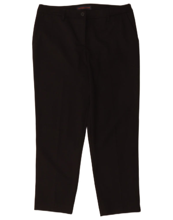 Брюки Trussardi женские прямые повседневные W32 L25 черные
