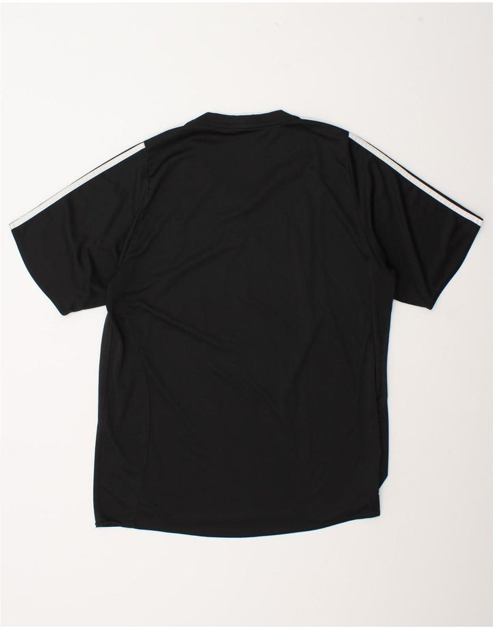 Adidas Мужская футболка Top Большой черный полиэстер