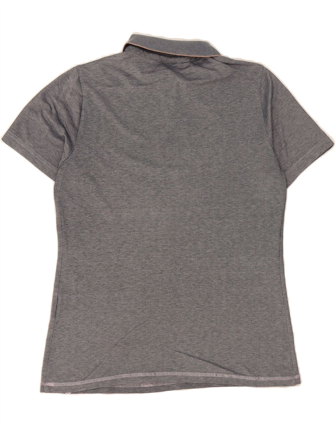 CHAMPION Womens Easy Fit Polo Shirt UK 14 Medium Grey Vintage Champion and Second-Hand Champion from Messina Hembry 