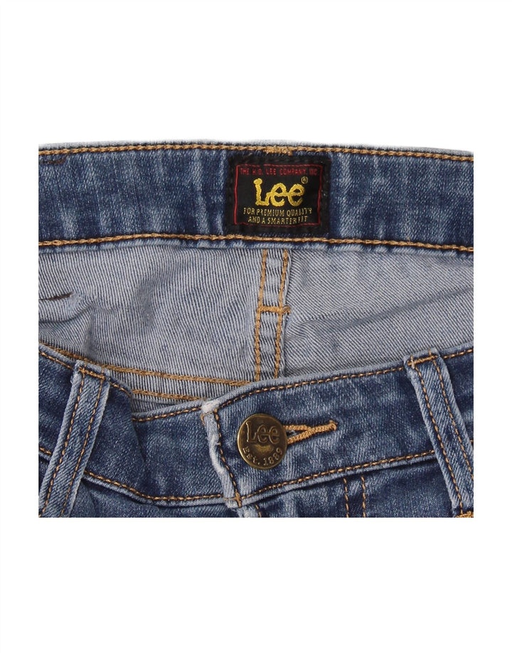 LEE Womens Malone Slim Jeans W28 L32 Blue Cotton