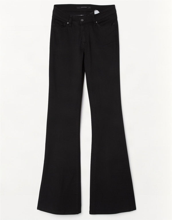 Женские расклешенные джинсы Zara EU 36 XS W26 L35, черный хлопок