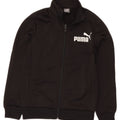 Спортивный костюм PUMA для мальчиков с графическим рисунком, верхняя куртка, 9–10 лет, средний черный полиэстер