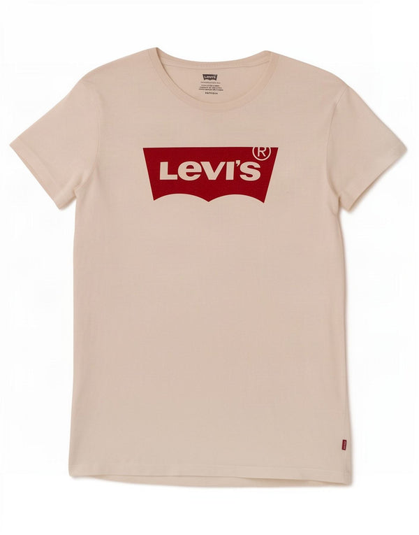 Женская футболка с рисунком Levi's Top UK 6 XS Белая
