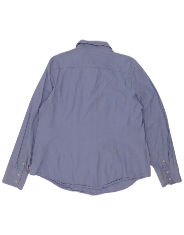 Женская рубашка Tommy Hilfiger UK 20 2XL, синяя, хлопок