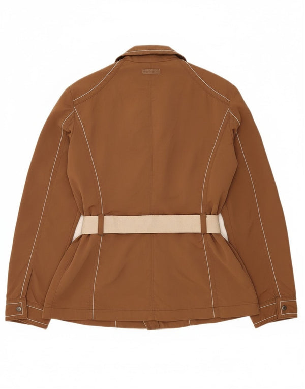 Женская куртка Marlboro Classics UK 20 2XL Коричневая из полиамида