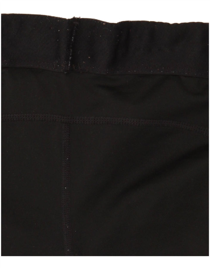 Женские леггинсы с рисунком Nike UK 10, маленькие черные полиэстер