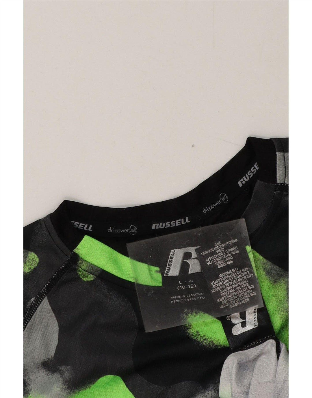 Футболка RUSSELL ATHLETIC для мальчиков, топ 10–11 лет, большая, разноцветная