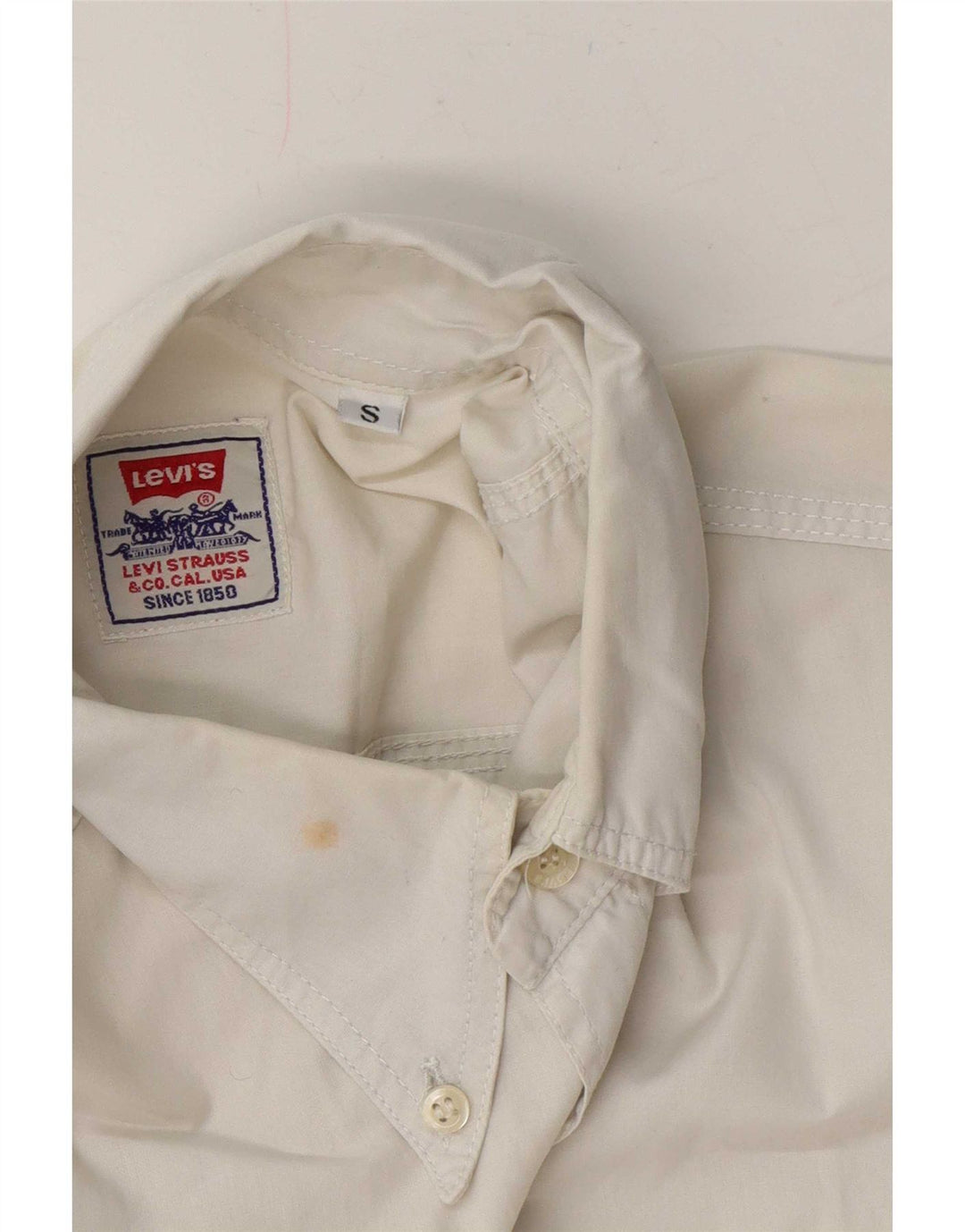 Мужская рубашка Levi's маленькая белая