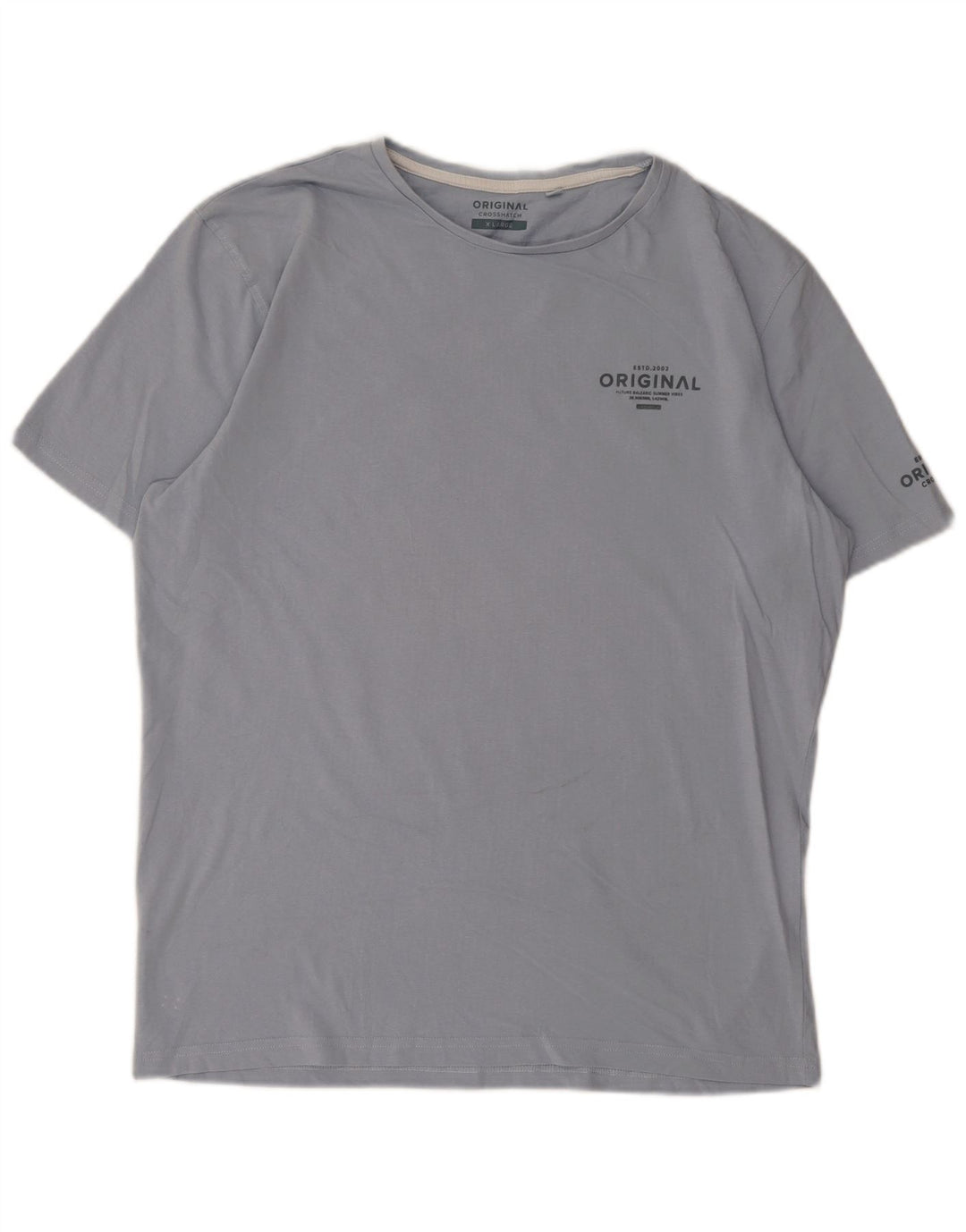 Мужская футболка с рисунком Jack & Jones Top XL синяя