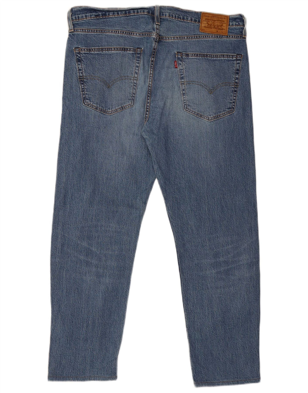 Мужские узкие джинсы Levi's W36 L28 синие, хлопок