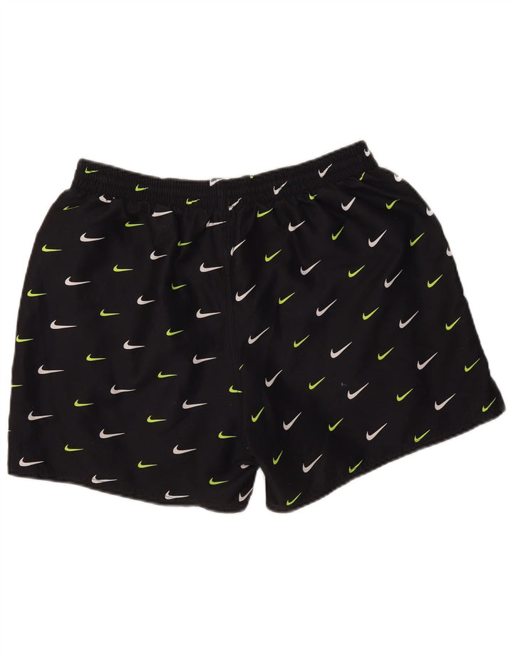 Мужские спортивные шорты с рисунком Nike XL, черные, полиэстер