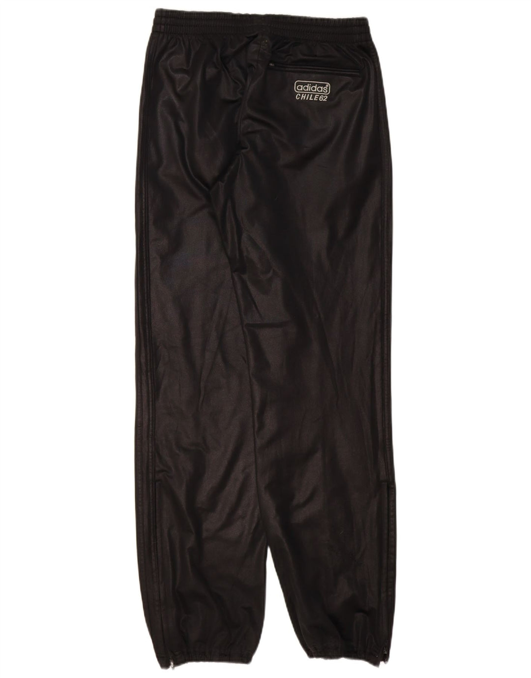 Adidas Mens Chile 62 Tracksuit Trousers Joggers Small  Black Polyester