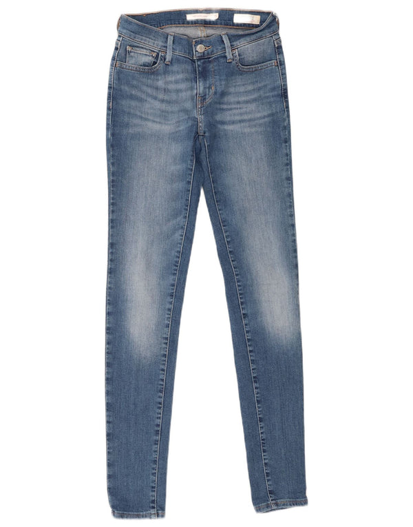 Женские джинсы Levi's 710 Super Skinny W25 L32 синие, хлопок