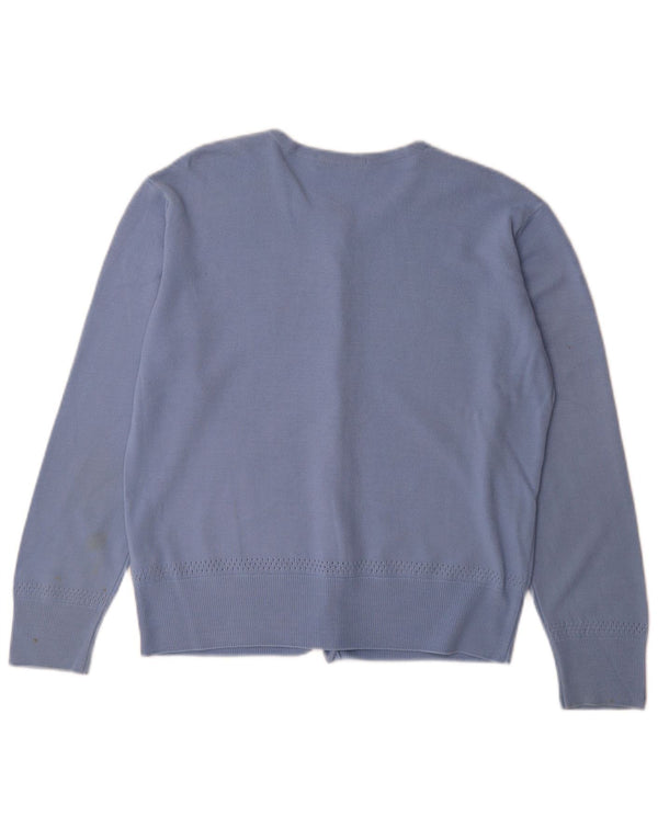 Женский кардиган Marks & Spencer UK 16, большой синий акрил