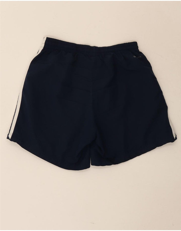 Мужские спортивные шорты Adidas Climalite, маленькие, темно-синие, полиэстер