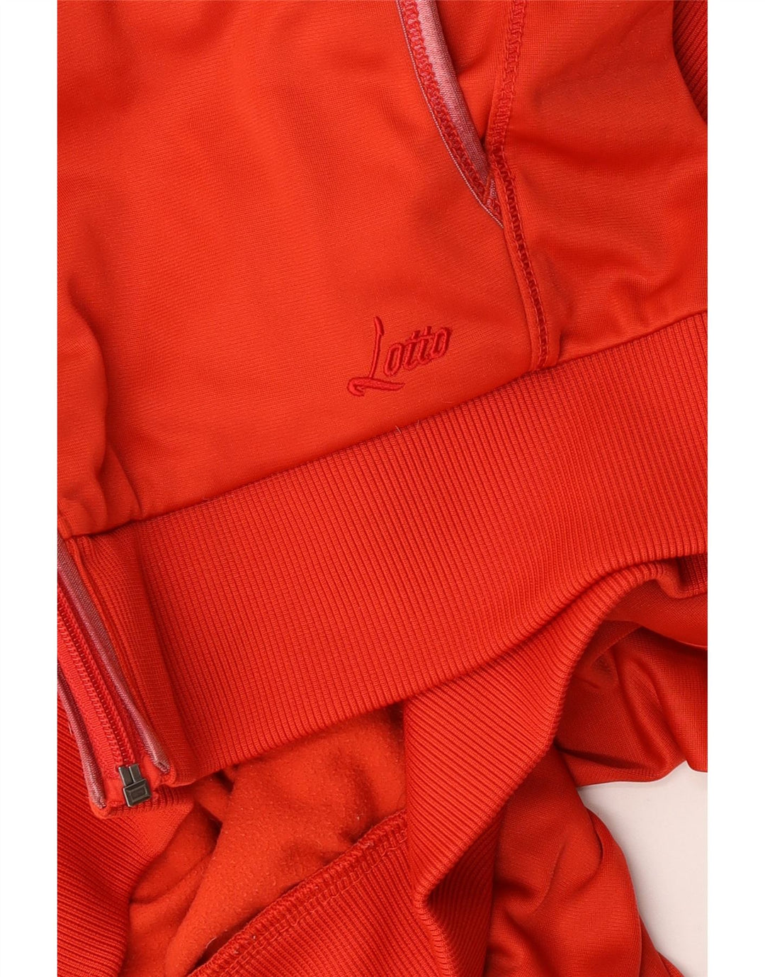 LOTTO Женский спортивный костюм Top Jacket UK 16 Большой Красный