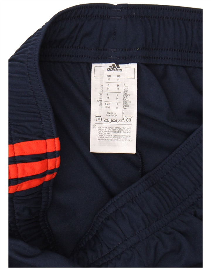 ADIDAS Mens Aeroready Sport Shorts Medium Navy Blue Polyester