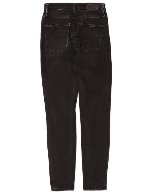 Женские джинсы скинни Tommy Hilfiger W29 L28, черный хлопок