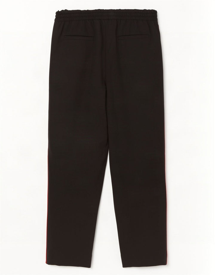 Женские спортивные брюки Zara UK 12, средние черные цветные блоки