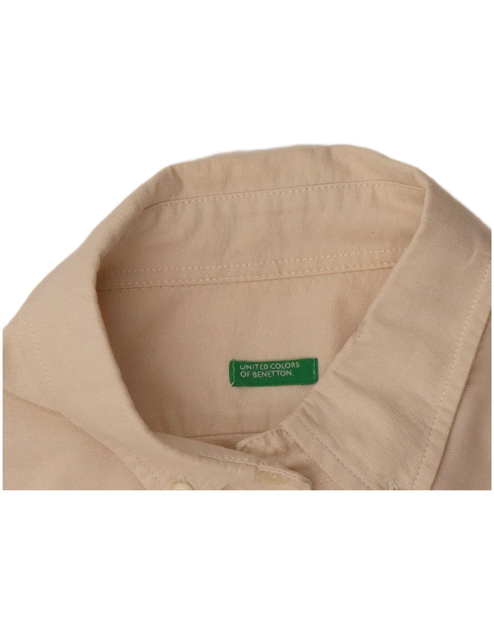 Рубашка женская Benetton UK 12 средняя белая