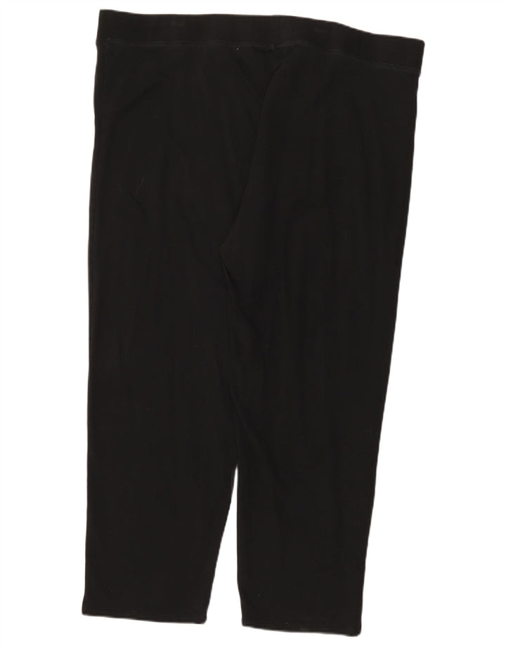Женские леггинсы Zara UK 24 4XL, черные, хлопковые
