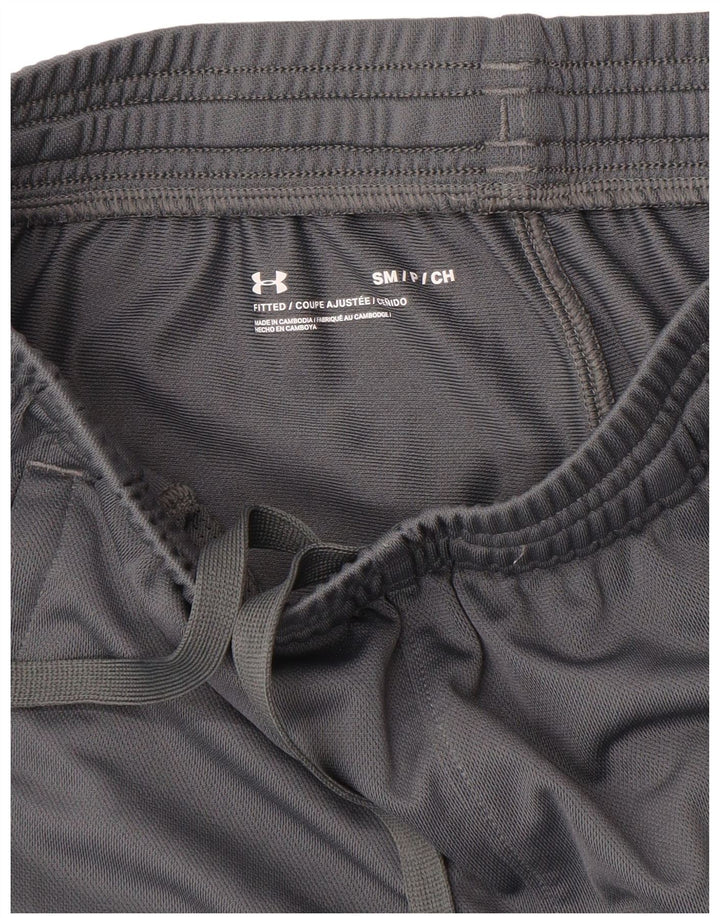 Мужские приталенные спортивные брюки Under Armour, маленькие серые
